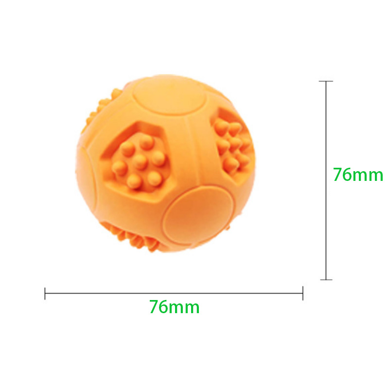 textured treat dispensing chew ball