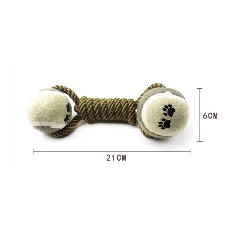 Cotton Rope Tennis Dumbbells