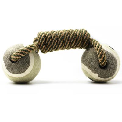 Cotton Rope Tennis Dumbbells for dogs