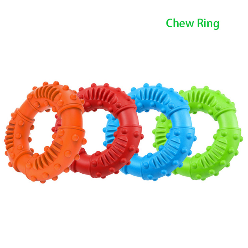 Durable Ring Rubber Dog Chew Toy