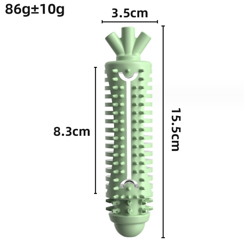 TPR Carrot Shape Dog Chew Toy