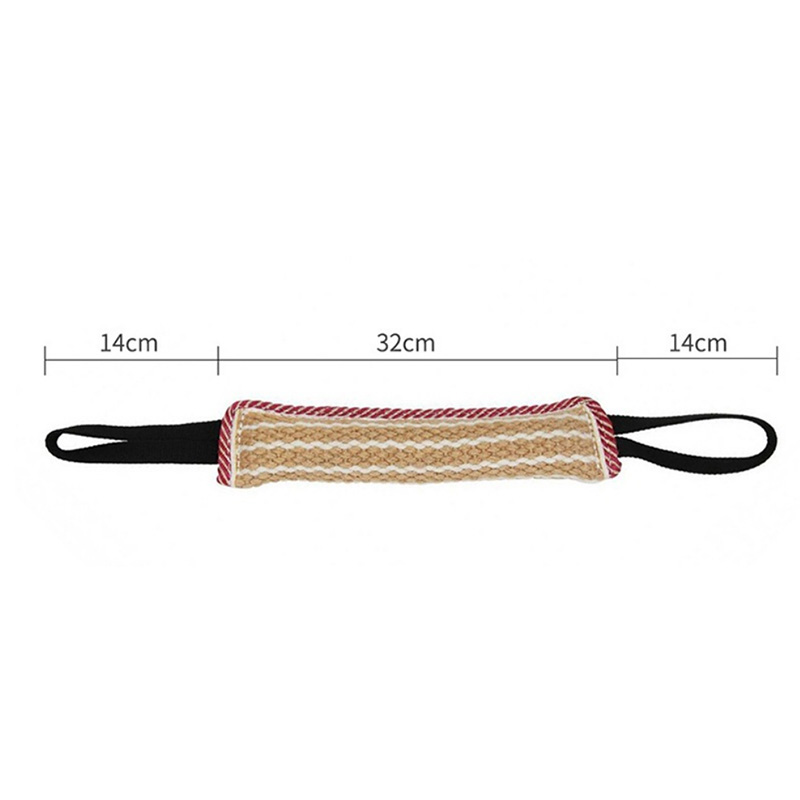 Tough Biting Jute Tug Toys