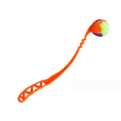 Outdoor interactive traveling tannis ball toys