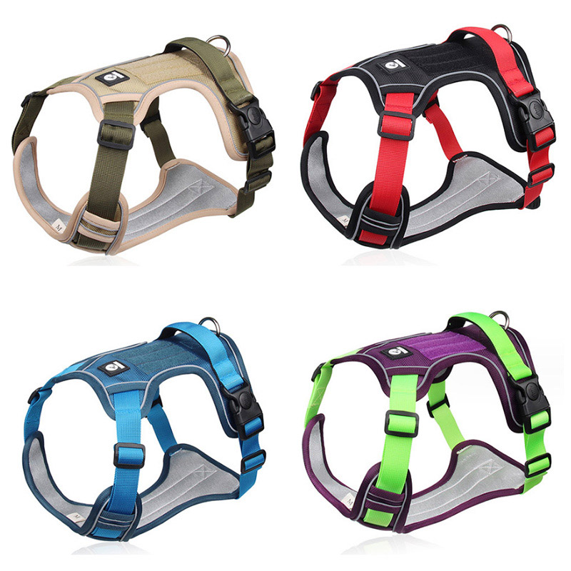 Custom Highly Reflective Dog Harness