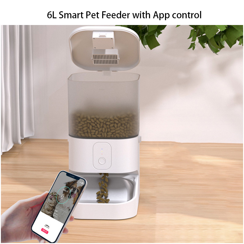 6L Automatic Smart Pet Feeder with App