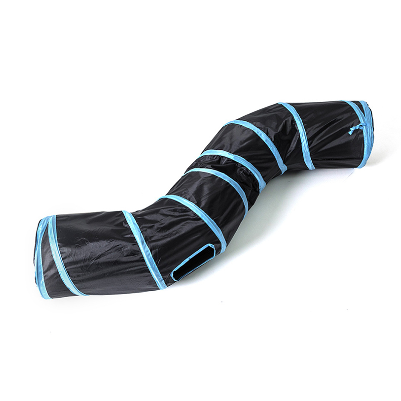 S-shape Foldable Cat Tunnel Tube Toys