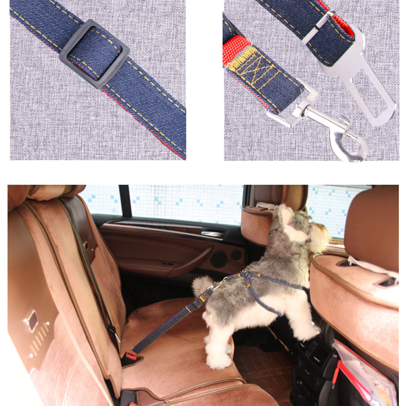 Custom High-Quality Safe Material Design Seat Belt for Dog