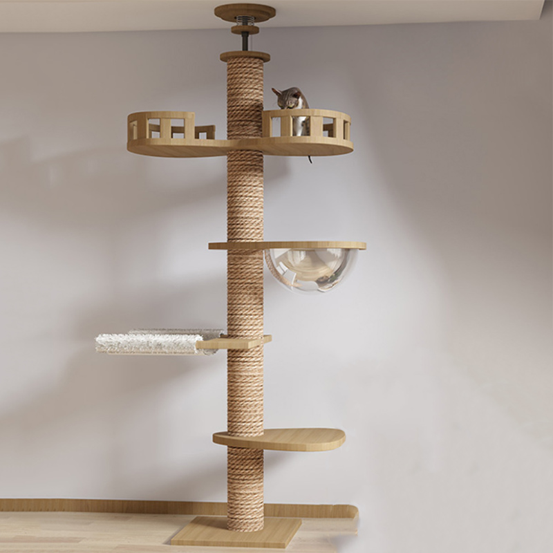 Custom Floor to Ceiling Tall Cat Tree