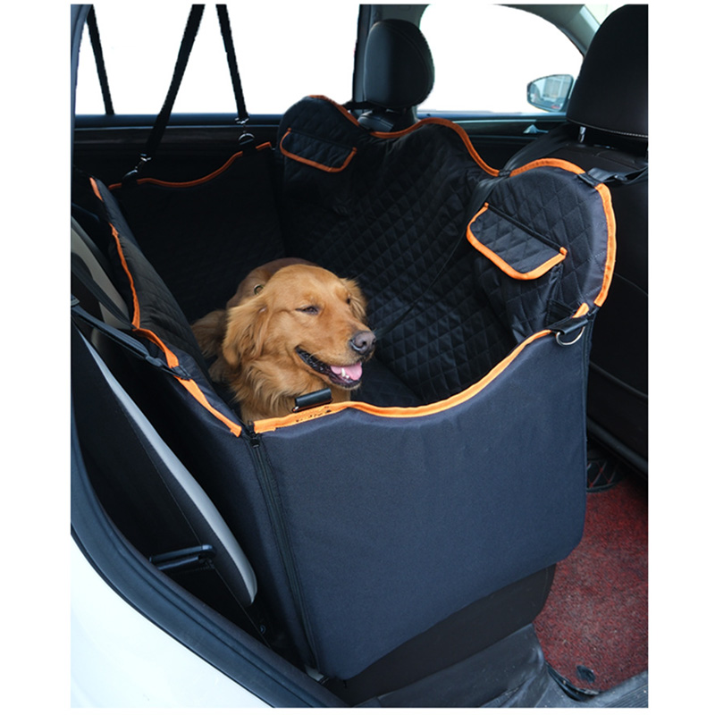 Custom Large Waterproof Dog Car Backseat Cover