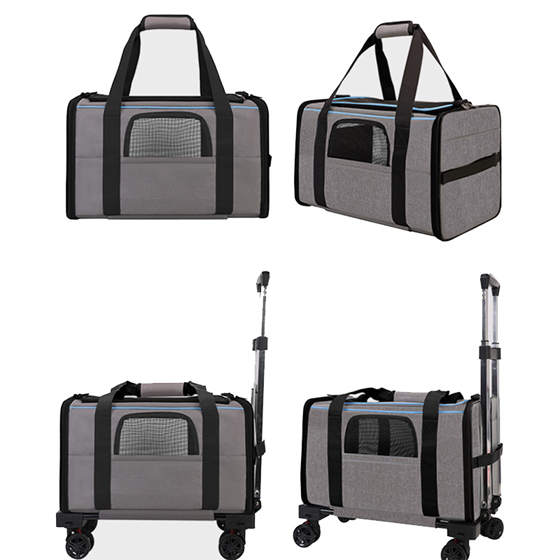 Pet Trolley Carrier for Cats